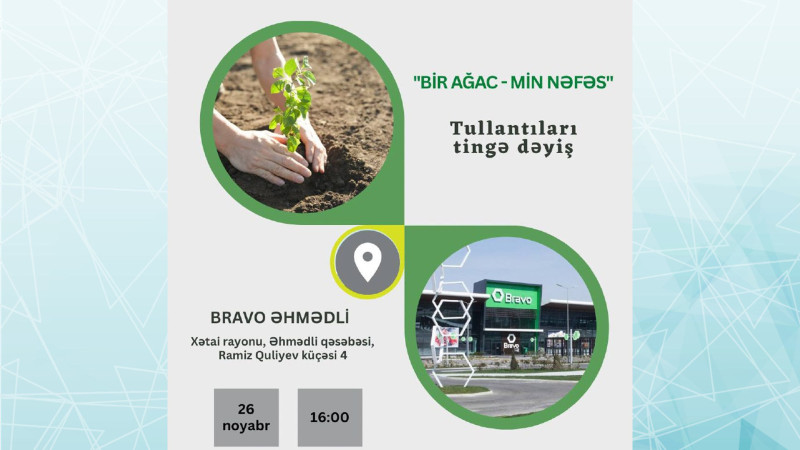 Ting paylama aksiyası Əhmədli qəsəbəsində davam edəcək