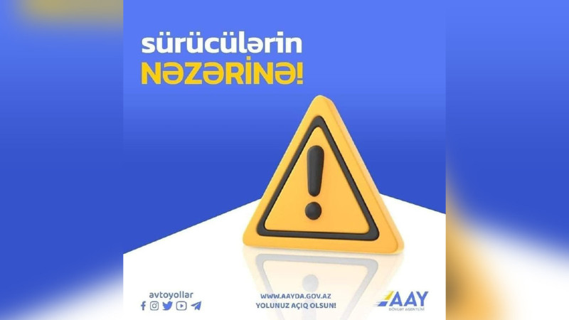“Baksol” yoluna qoyulan məhdudiyyət uzadılıb
