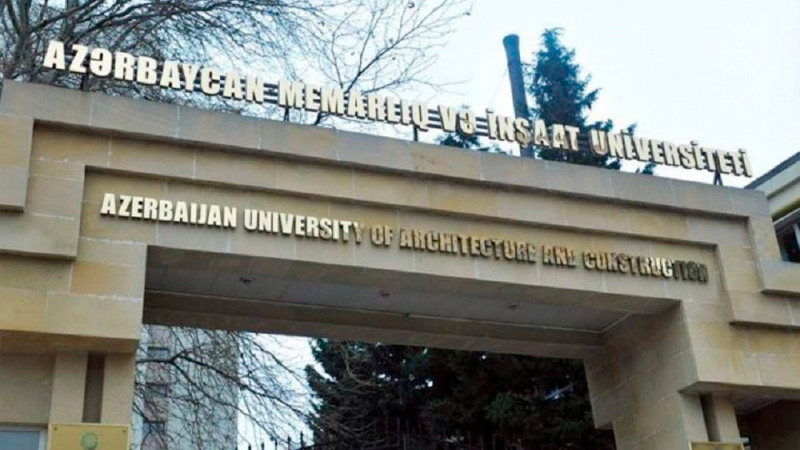 Azərbaycan Memarlıq və İnşaat Universitetinin binası təmir olunacaq