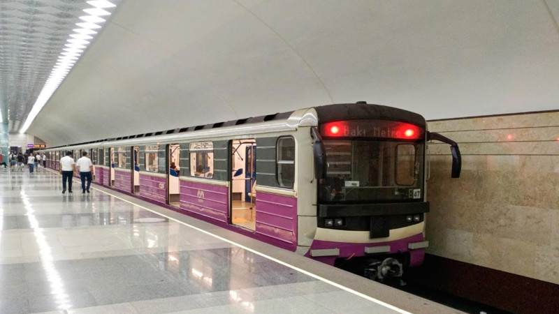 Bakı metrosunda 7 vaqonlu qatarlar fəaliyyət göstərəcək