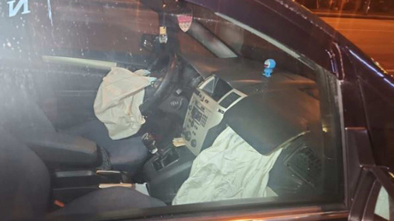 Nərimanov rayonu ərazisində üç avtomobil toqquşub: xəsarət alan var