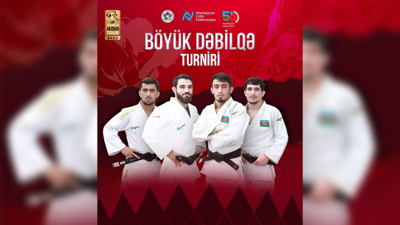 Bakıda cüdo üzrə Böyük Dəbilqə turnirinə start verilir