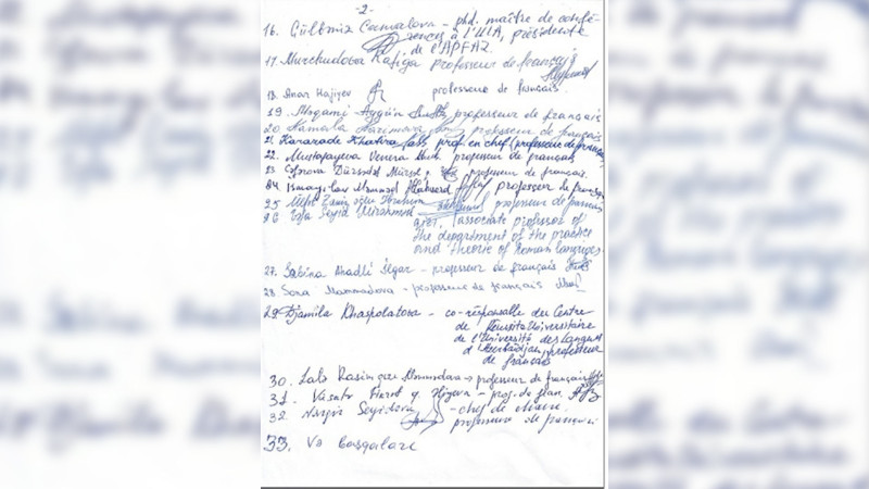 Fransız dili müəllimləri Fransa Senatına müraciət ediblər