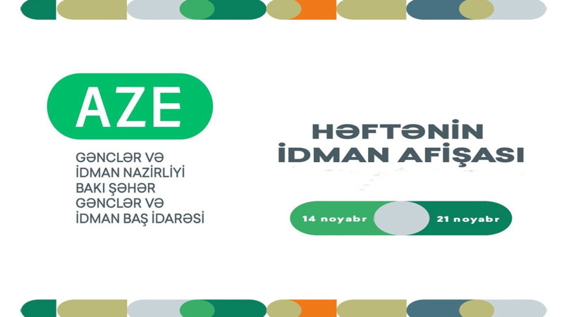 Bakıda payız tətili ərzində müxtəlif idman tədbirləri baş tutacaq