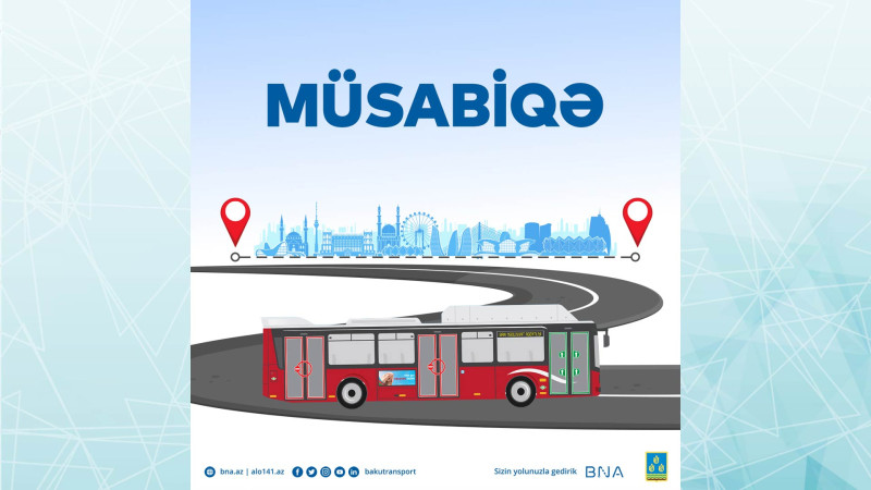 Bakıda 5 marşrut xətti müsabiqəyə çıxarılır