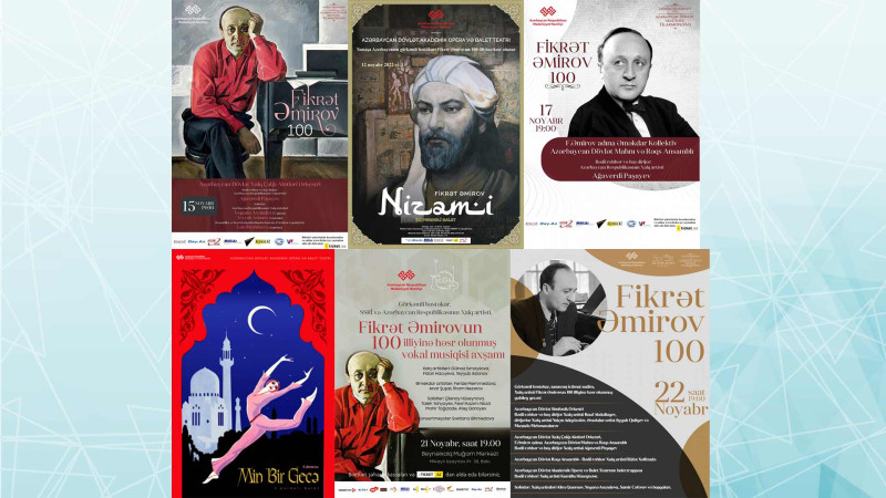 Bakıda Xalq artisti Fikrət Əmirovun 100 illik yubileyi ilə əlaqədər silsilə tədbirlər keçiriləcək