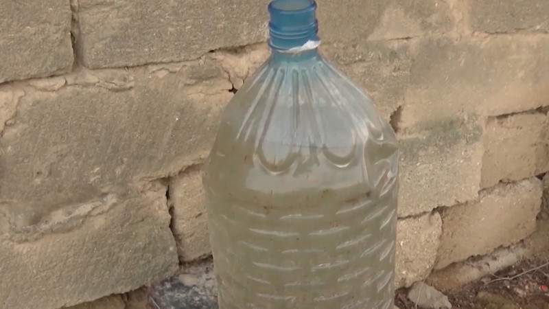 Türkan qəsəbəsi, Üzümçülük sovxozu adlanan ərazidə minlərlə sakin susuz qalıb