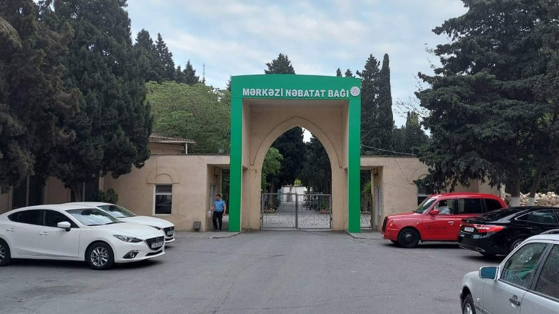 Mərkəzi Nəbatat Bağına giriş bağlanır