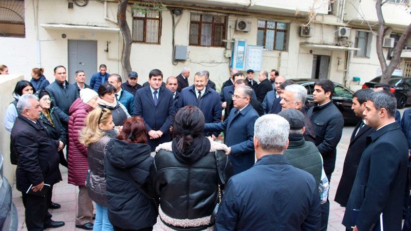 Səbail: Nizami küçəsi, 98 ünvanında səyyar görüş keçirilib