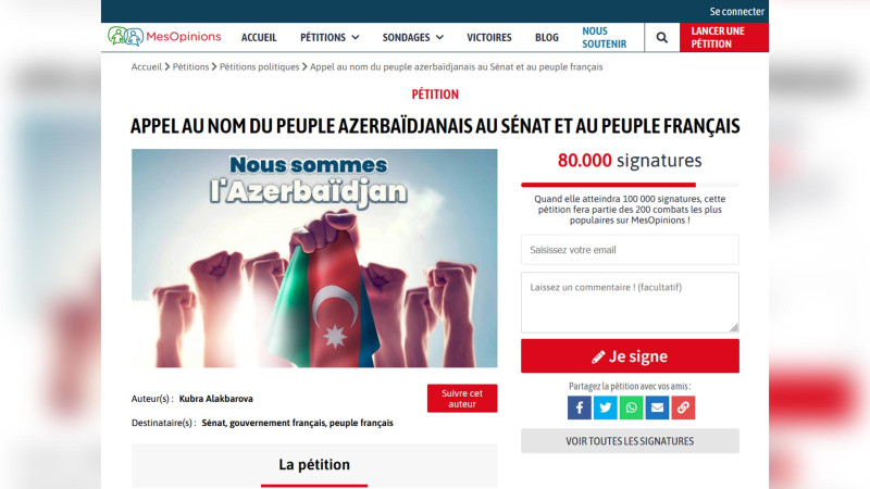 Azərbaycana qarşı sanksiyaların tətbiqi ilə bağlı layihənin baxılmasına 10 gün qalıb