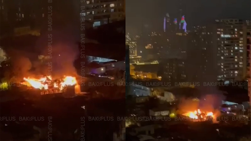 “Kubinka”da fərdi ev yanıb