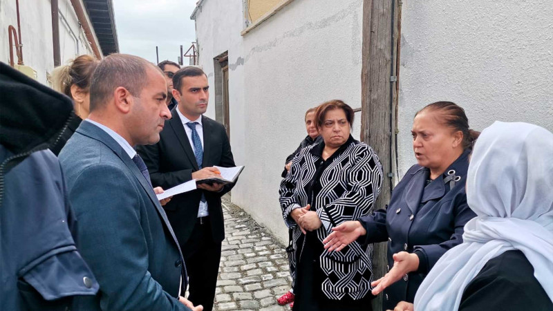 Səbail rayonunda sakinlərin şikayət və təklifləri dinlənilib