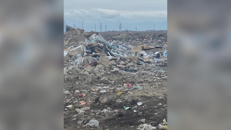 Xəzər rayonunda tullantıları boşaldan “Kamaz”ın sürücüsü cəzalanıb