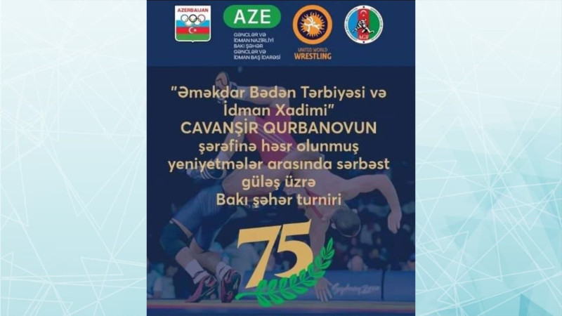 Bakıda U-15 yeniyetmələr arasında sərbəst güləş üzrə şəhər turniri keçiriləcək