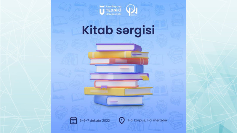 Azərbaycan Texniki Universitetində kitab satış-sərgisi keçiriləcək