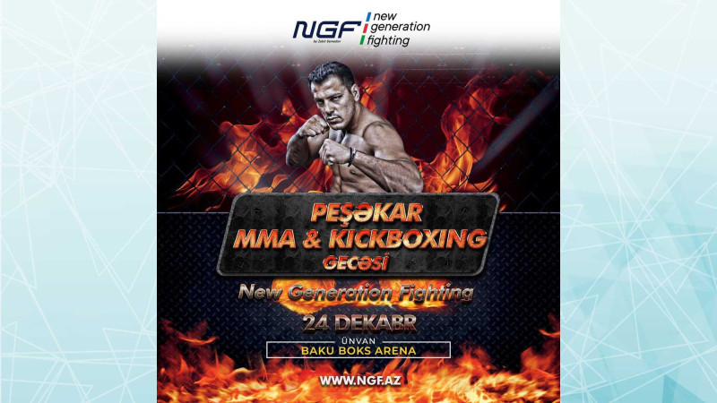 Zabit Səmədov Bakıda peşəkar kikboksinq və MMA gecəsi keçirib