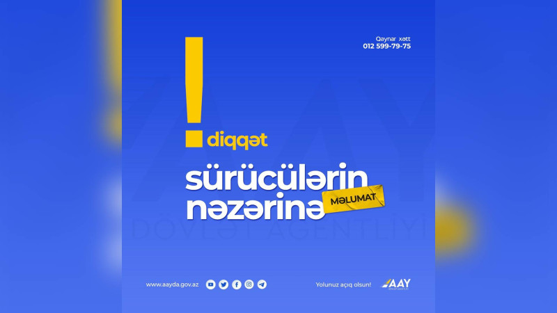 Bakı-Quba yolu hər 2 istiqamətdə bağlanacaq