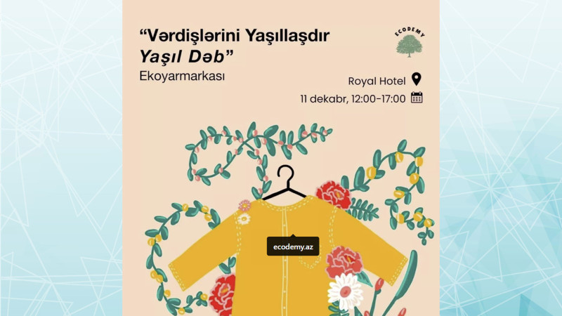 Bakıda ekoyarmarka keçiriləcək