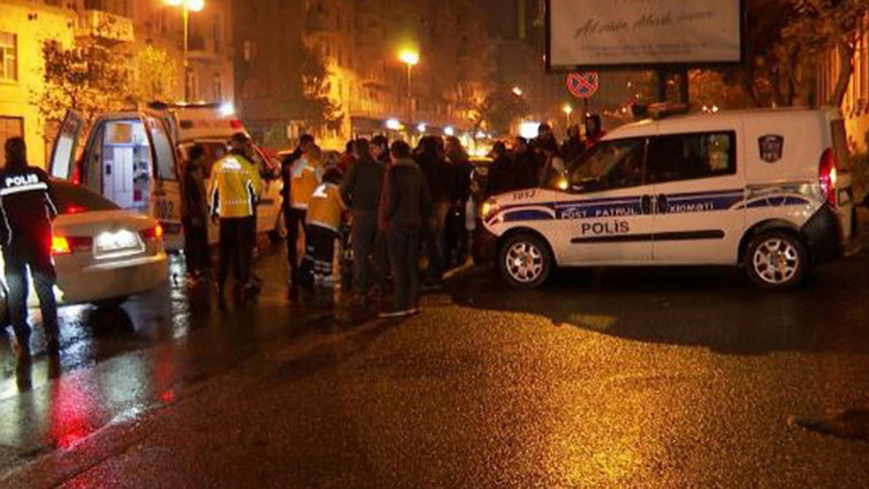 İnşaatçılar prospektində yol-nəqliyyat hadisəsi baş verib