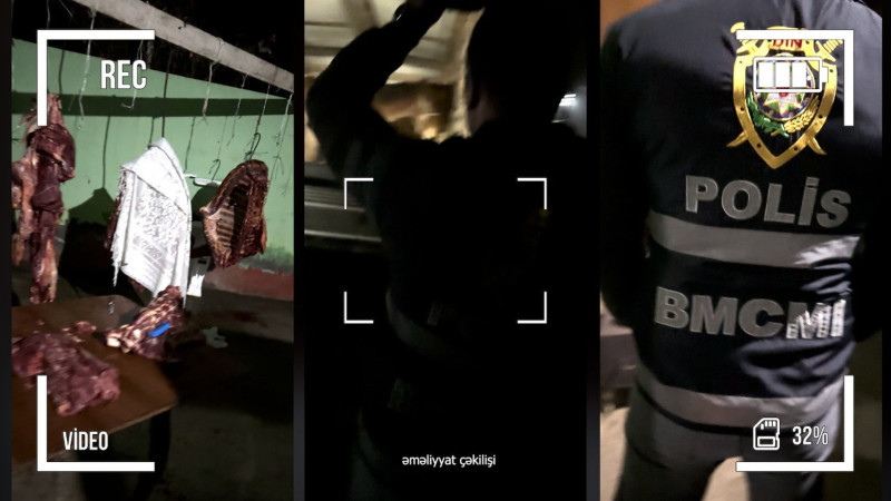 Paytaxtdakı restoran və dönərxanalara ölü heyvan əti satan şəxs tutulub