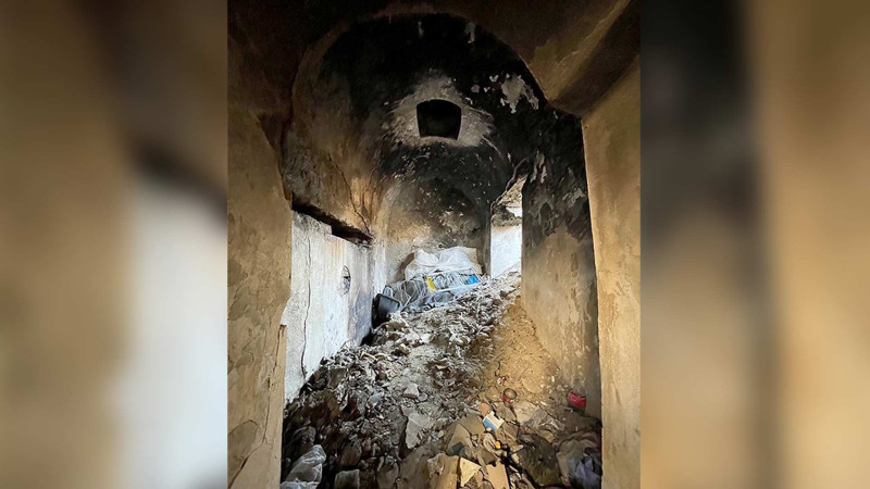 Şəhərin mərkəzindəki tarixi hamam narkomanların yuvasına çevrilib
