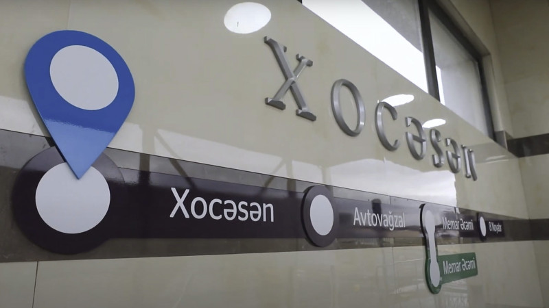 “Xocəsən” metro stansiyası istismara hazırdır