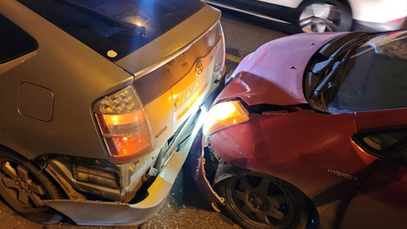 Ziya Bünyadov prospektində üç “Prius” toqquşub