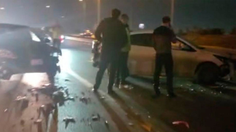 Ziya Bünyadov prospektində “Kia” və “Hyundai” toqquşub