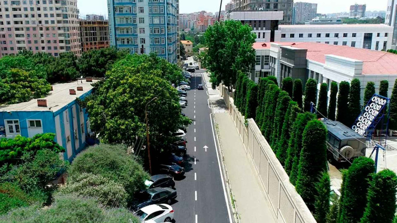 Bu il Nərimanov rayonunda 7 küçə təmir olunub