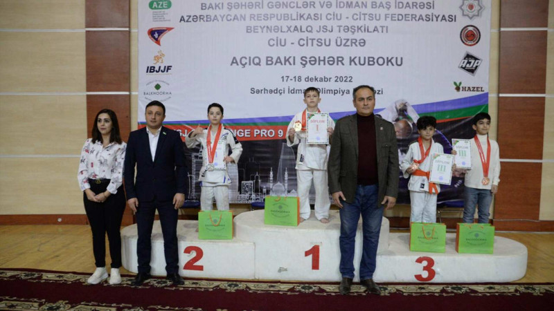 Ciu-citsu üzrə açıq Bakı kuboku turniri keçirilib