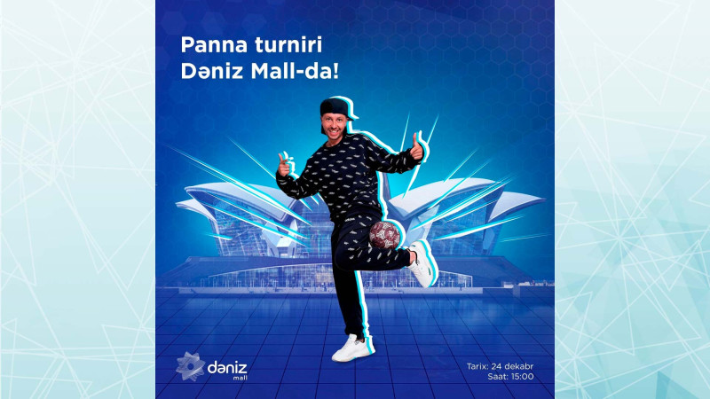 “Dəniz Mall” ticarət mərkəzində “Panna” turniri keçiriləcək