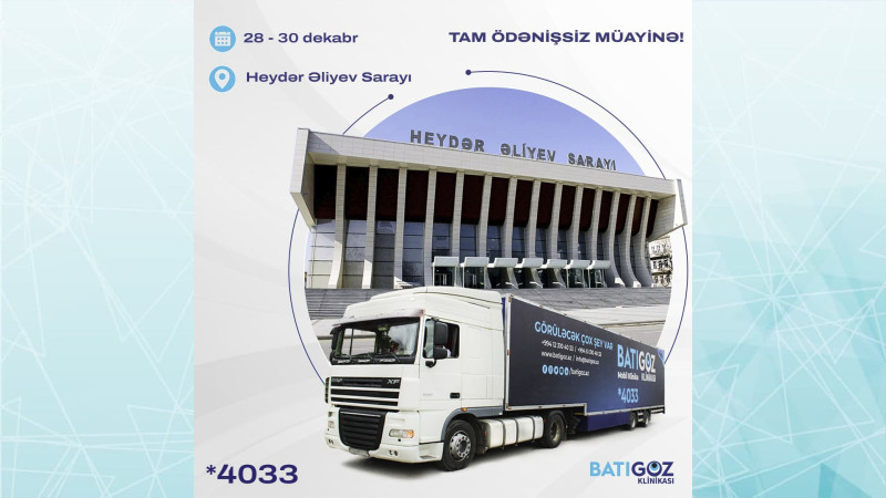 Bakıda fərdi göz klinikası təmənnasız müayinə təşkil edir