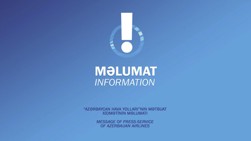 AZAL dumana görə Naxçıvana bütün reyslərini taxirə salıb