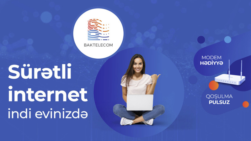 Suraxanı və Sabunçu rayonlarına yeni internet xətləri çəkilir