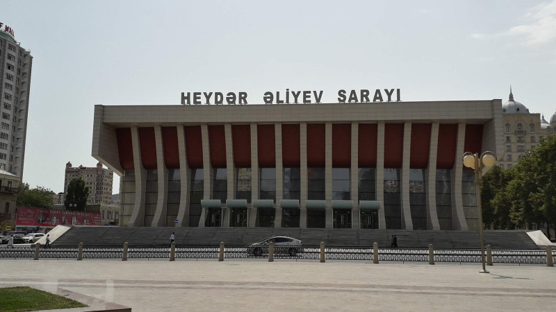 Heydər Əliyev Sarayında 50 il öncə bu gün ilk dəfə konsert keçirilib