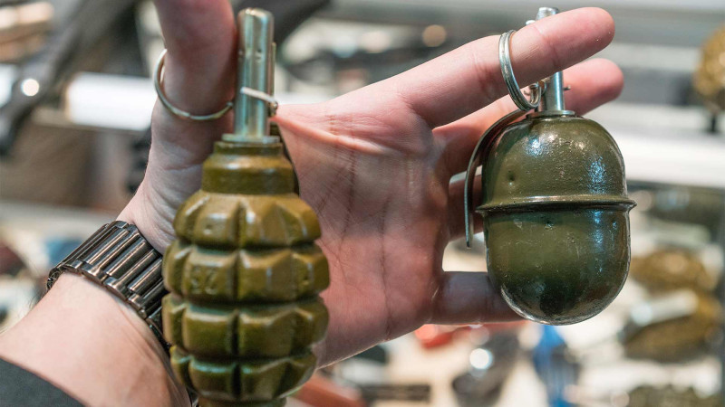 Xətai rayonunda hərbi sursat aşkarlanıb