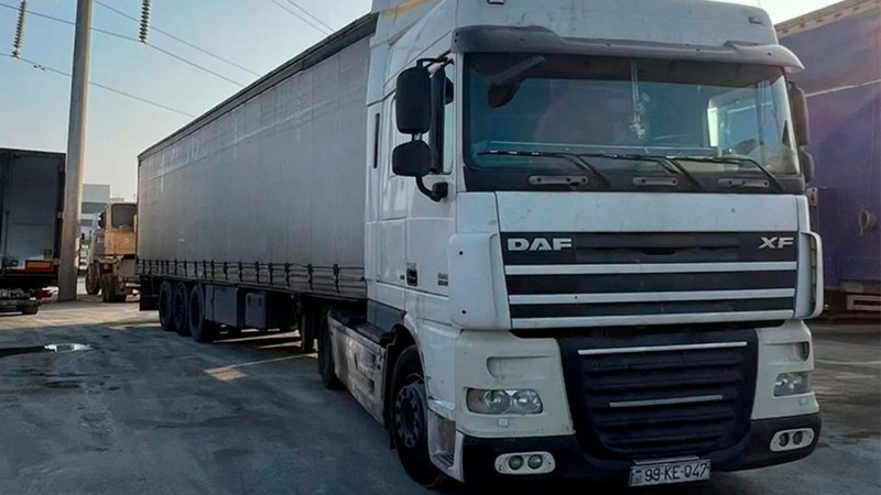 Bakıda narkotik vasitənin təsiri altında TIR avtomobilini idarə edən sürücü saxlanılıb