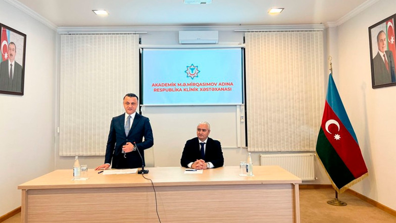 Respublika Klinik Xəstəxanasına yeni rəhbər təyin olunub