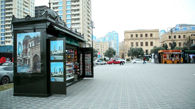 Yasamal rayonunda yerləşən köşkə basqın edilib