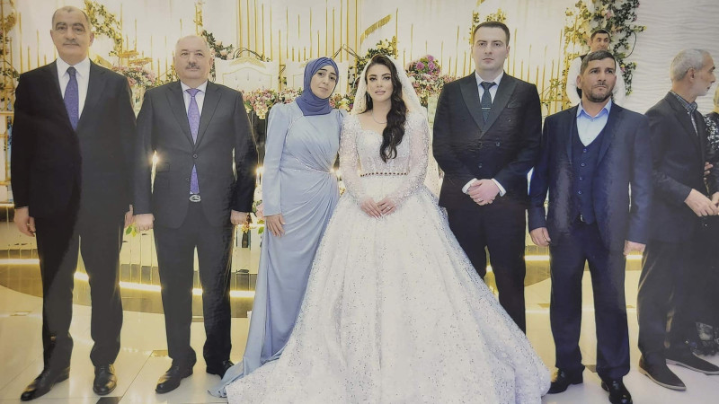 Bakıda 44 günlük müharibə şəhidinin bacısı ailə qurub