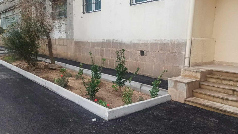 Binə qəsəbəsində daha bir küçə abadlaşdırılıb
