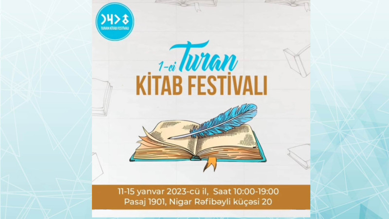 Bakıda I “Turan” Kitab Festivalıkeçirilir