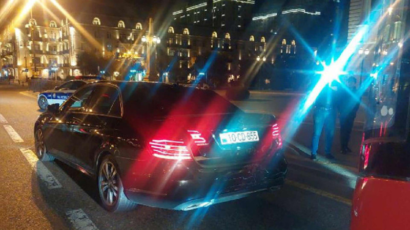 “BakuBus”ın avtobusu zəncirvari qəzaya düşüb