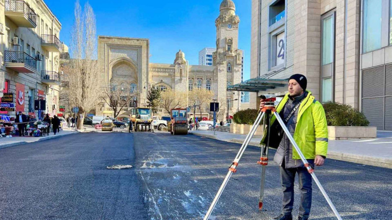 “28 Mall” yaxınlığında avtomobil yolu bağlanıb
