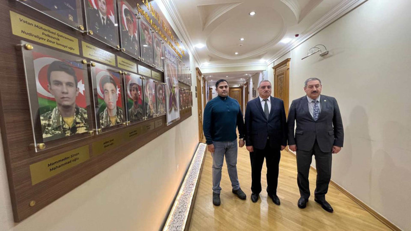 Vətən müharibəsi Qəhrəmanı ilə görüş keçirilib