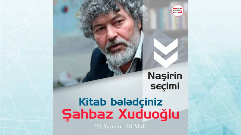 Şahbaz Xuduoğlu kitab bələdçisi olacaq