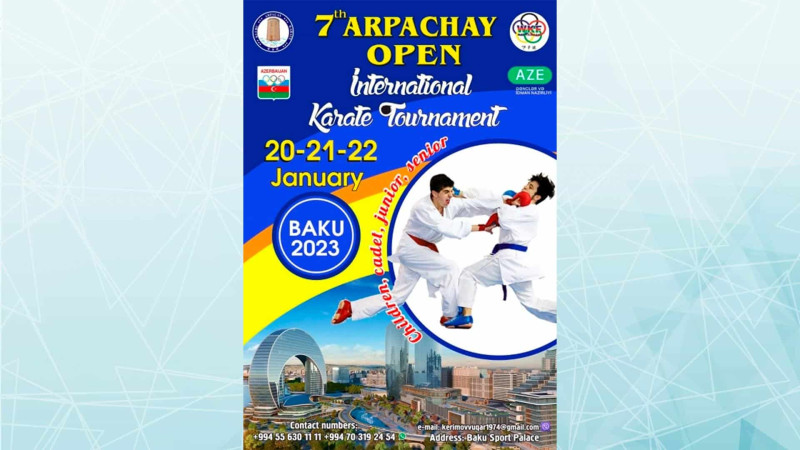 Bakıda keçiriləcək beynəlxalq karate turnirində 1500 idmançı iştirak edəcək