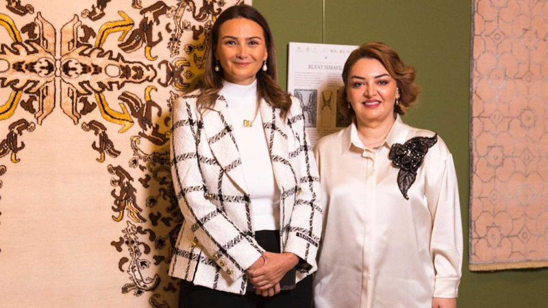 Milli Xalça Muzeyində Rüfət İsmayılın sərgisi təşkil edilib