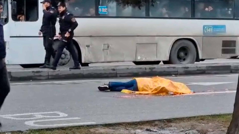Avtobus məktəblini vuraraq öldürüb