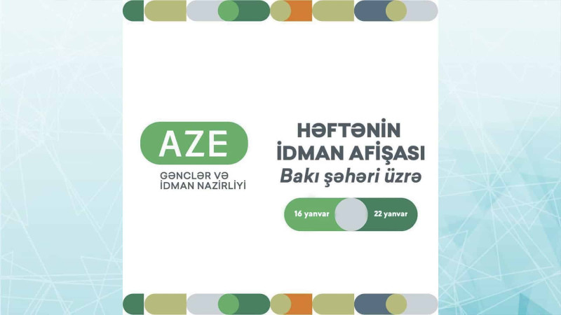 Bu həftə Bakıda 14 idman tədbiri nəzərdə tutulub